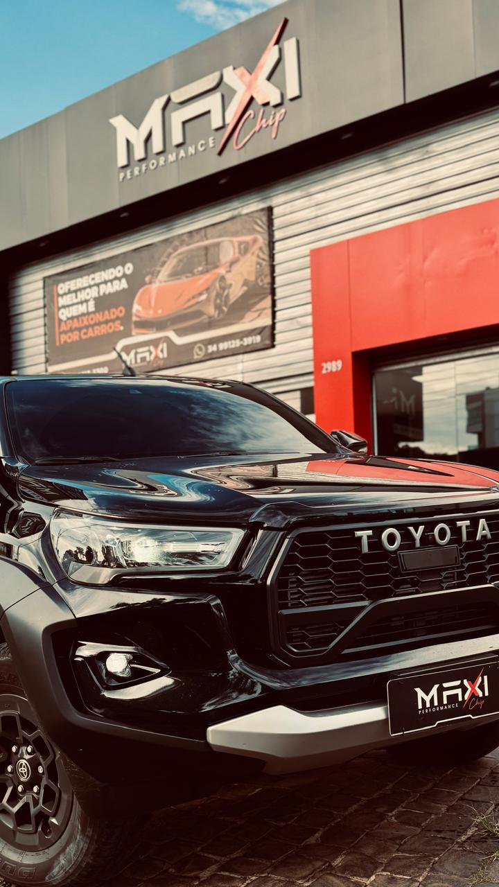 Toyota Hilux GR-Sport reprogramada na Maxi Chip
