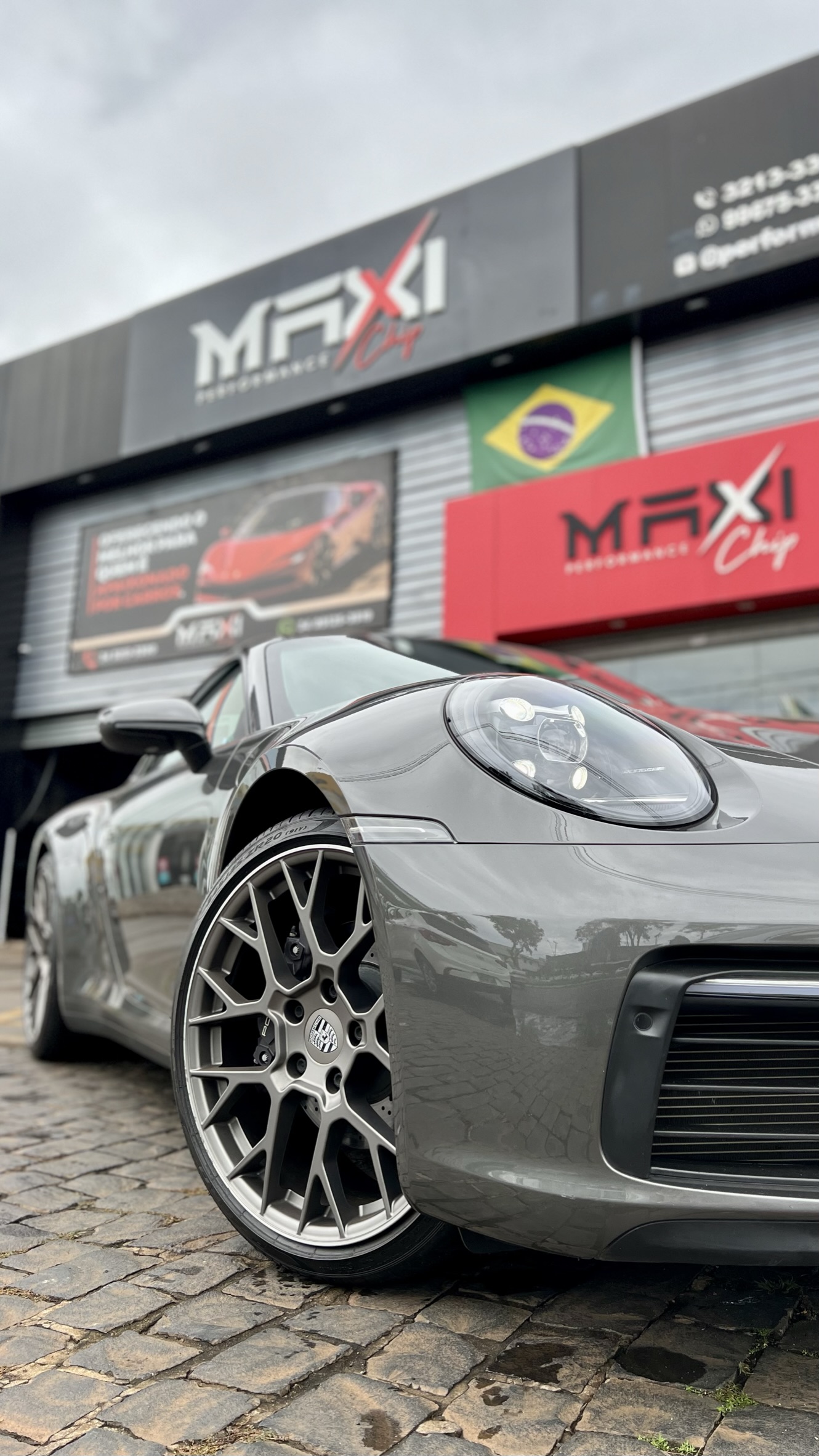 Porsche 911 Carrera reprogramado na Maxi Chip